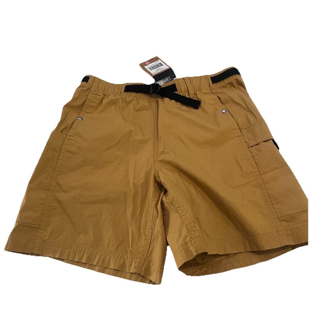 The North Face Men's Ripstop Standard Antelope Tan Cargo Belted Shorts Size M